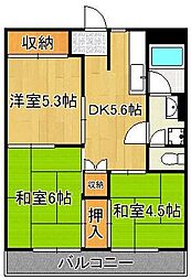 富田ハイツ 1階/-
