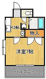シャトー森V 4階/-