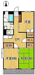 オアシス中井 2階