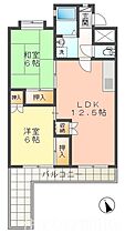 サンライズ美里  ｜ 愛知県豊田市美里4丁目（賃貸マンション2LDK・3階・65.87㎡） その2