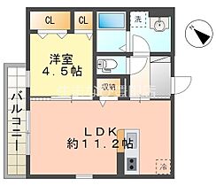 Anecis御幸本町  ｜ 愛知県豊田市御幸本町3丁目（賃貸アパート1LDK・2階・40.37㎡） その1