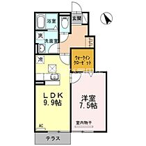 セジュールひまわり　A  ｜ 愛知県豊田市西岡町保ケ山（賃貸アパート1LDK・1階・44.72㎡） その2