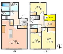 Bonheur　A棟  ｜ 愛知県みよし市三好丘桜2丁目（賃貸一戸建3LDK・1階・97.88㎡） その1