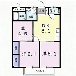 🉐敷金礼金0円！🉐BELL CITY　B