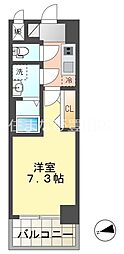 S-RESIDENCE豊田avanta（アヴァンタ） 8階1Kの間取り