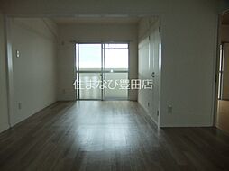 サンライズ美里 4階2LDKのリビング/ダイニング