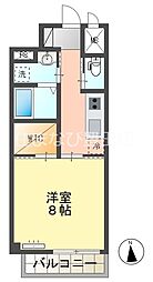 （仮称）豊田駅前新築ビル 3階1Kの間取り