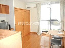 レオパレス五ヶ丘 2階1Kのリビング/ダイニング