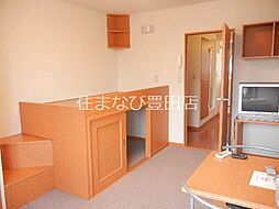 レオパレス新町 2階1Kのリビング/ダイニング