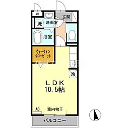 間取図画像 ワンルーム