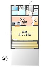 間取図画像 1DK