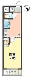 i-room.1 1Kの間取図画像