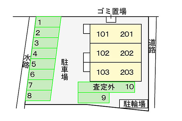 兵庫県姫路市広畑区西蒲田(賃貸アパート2LDK・2階・58.86㎡)の写真 その15