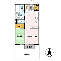 兵庫県姫路市飾磨区上野田1丁目（賃貸アパート1LDK・1階・33.39㎡） その2