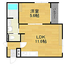 兵庫県明石市松の内1（賃貸アパート1LDK・3階・40.13㎡） その2