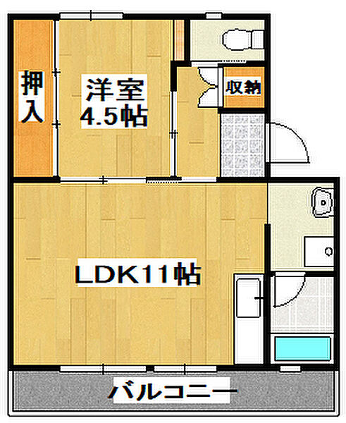 兵庫県加東市沢部(賃貸マンション1LDK・5階・39.83㎡)の写真 その2