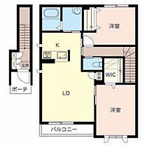 兵庫県加古郡播磨町北本荘2丁目（賃貸アパート2LDK・2階・68.75㎡） その2