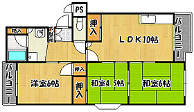 兵庫県神戸市西区池上4丁目（賃貸マンション3LDK・3階・60.03㎡） その2