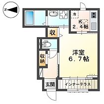 兵庫県姫路市勝原区宮田（賃貸アパート1K・1階・30.64㎡） その2