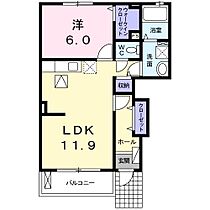 兵庫県加古川市別府町新野辺北町2丁目（賃貸アパート1LDK・1階・46.34㎡） その2