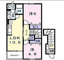 兵庫県神戸市西区水谷1丁目（賃貸アパート2LDK・2階・51.67㎡） その2