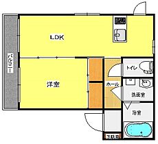 兵庫県明石市大久保町八木（賃貸アパート1LDK・2階・43.01㎡） その2