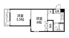 LUMINOR 201号室 ｜ 石川県金沢市泉2丁目15番29号（賃貸マンション2K・2階・26.20㎡） その2