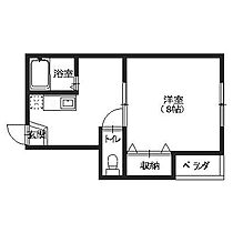 フラット21 C号室 ｜ 石川県金沢市窪5丁目632（賃貸アパート1DK・1階・27.30㎡） その2