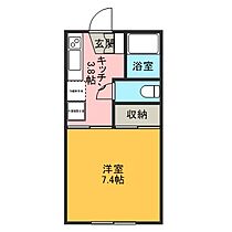 インデペンデントハウス 103号室 ｜ 石川県金沢市馬替3丁目6（賃貸アパート1K・1階・24.50㎡） その2