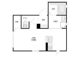 クラリス野町 202号室 ｜ 石川県金沢市野町2丁目18-3（賃貸アパート1R・2階・27.63㎡） その2