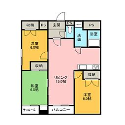 グランヴェルジェ有松 3階/302号室