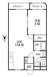 サザンハイツ 1階