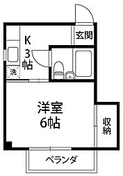 間取図画像 ワンルーム