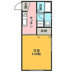 ボヌールK 2階/205号室