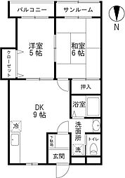 🉐敷金礼金0円！🉐サザンハイツ