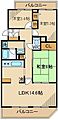 フィール天神町3号館3階13.4万円