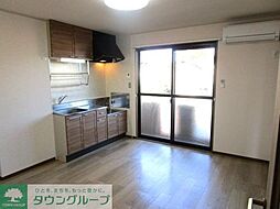 アヴァンティコートA 202 2階2DKのリビング/ダイニング