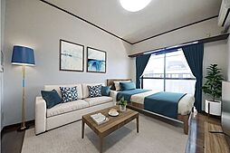 メゾン大堀 202 2階1Kのリビング/ダイニング