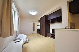 レオネクストオリーブハウスVI 102 1階ワンルームのリビング/ダイニング