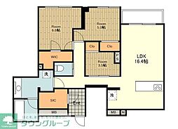 EDIT吉祥寺 3LDKの間取図画像