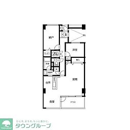 JR京浜東北・根岸線 磯子駅 徒歩1分の賃貸マンション 5階1SLDKの間取り