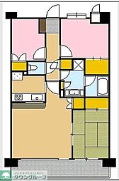 ルリエ大船 3階3LDKの間取り