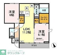 シャルマンいずみ 2LDKの間取図画像