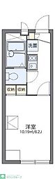 レオパレスエース 1Kの間取図画像