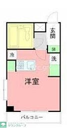 太田ビルワコーエレガンス本郷台 ワンルームの間取図画像