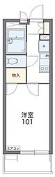 スマイルハウスK&K 1Kの間取図画像
