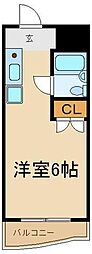TOP藤沢No.2 ワンルームの間取図画像