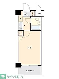 クリオ新杉田壱番館 1Kの間取図画像