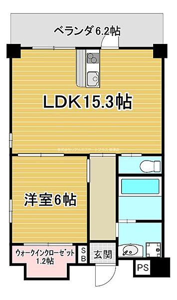 ル・マノワール ｜滋賀県栗東市綣１丁目(賃貸マンション1LDK・3階・51.28㎡)の写真 その2