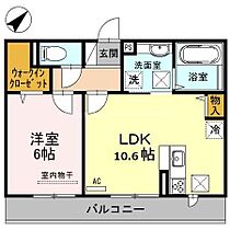 ティーガーデンレジデンス  ｜ 滋賀県栗東市小柿１丁目（賃貸アパート1LDK・2階・42.54㎡） その2